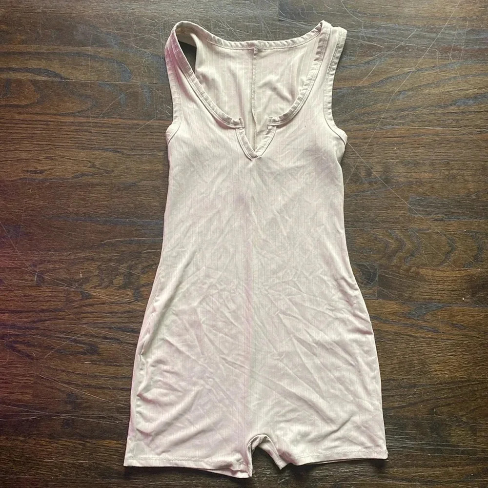 SHEIN Beige Romper - Picture 1 of 4